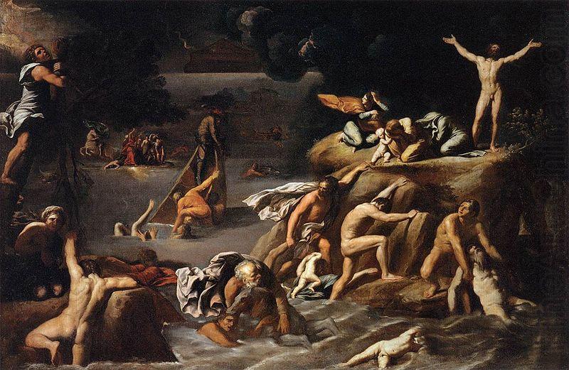 The Flood, Annibale Carracci